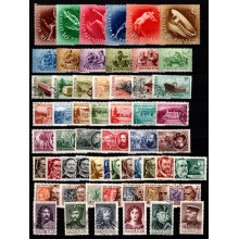 Ungarn - Planche med diverse sæt - Stemplet.